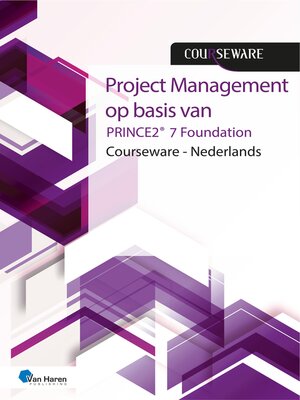 cover image of PRINCE2&#174; 7 Foundation Courseware--Nederlands 1ste druk